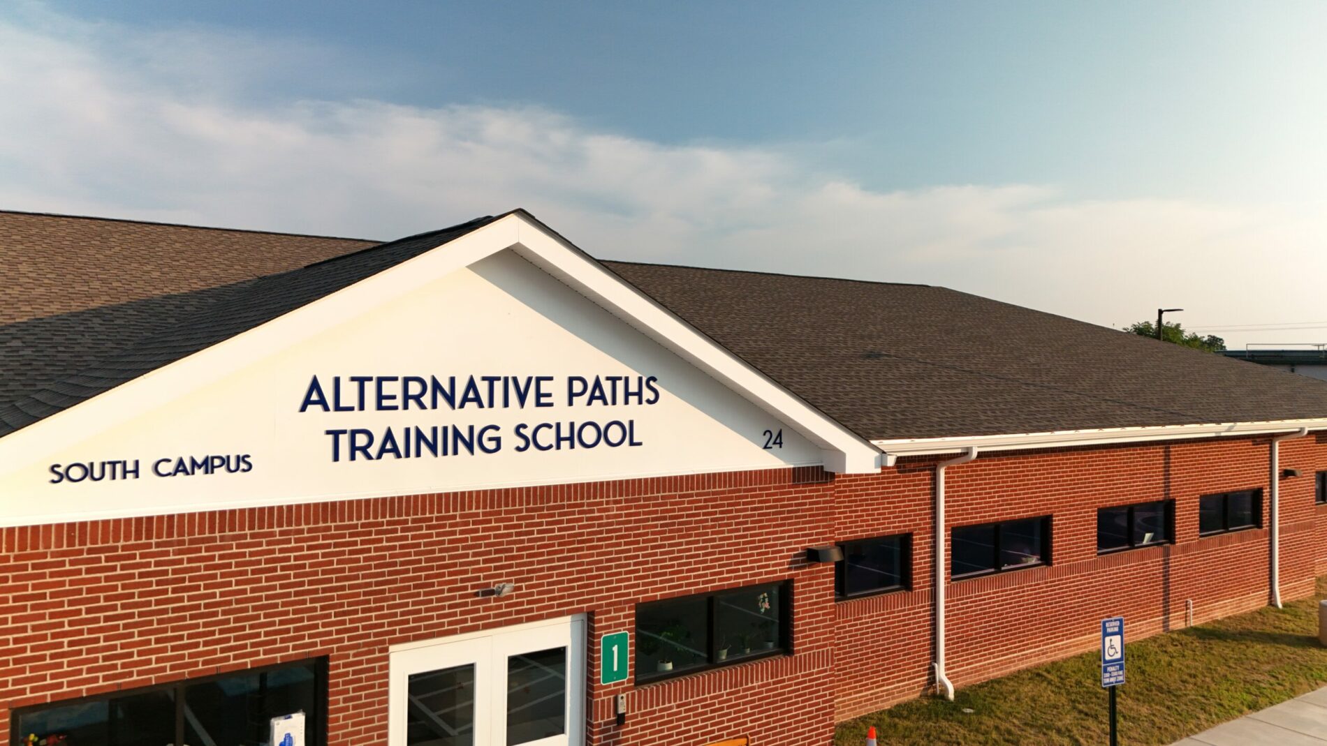 Alternative Paths Training School partnered with Distinct Sign Solutions for Acrylic sign in Stafford.