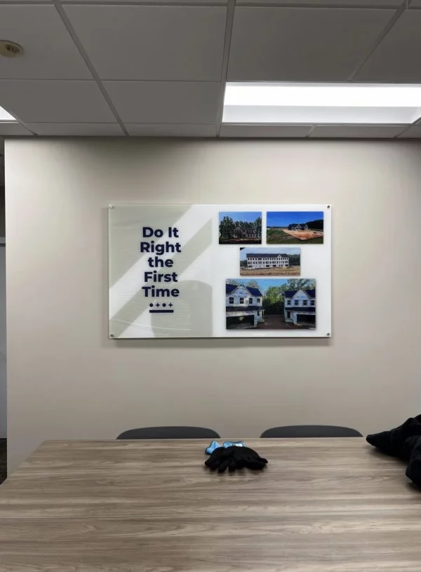 Atlantic Builders’s acrylic sign