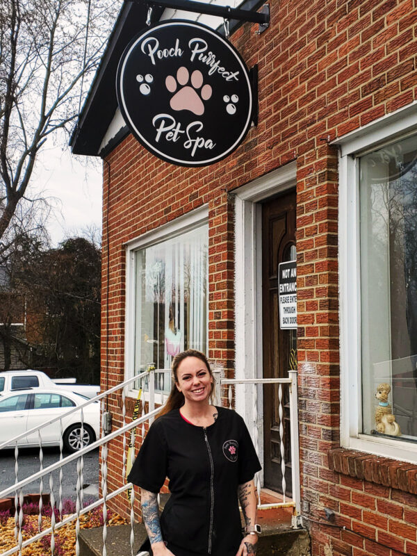 Pooch Purrfect’s blade sign