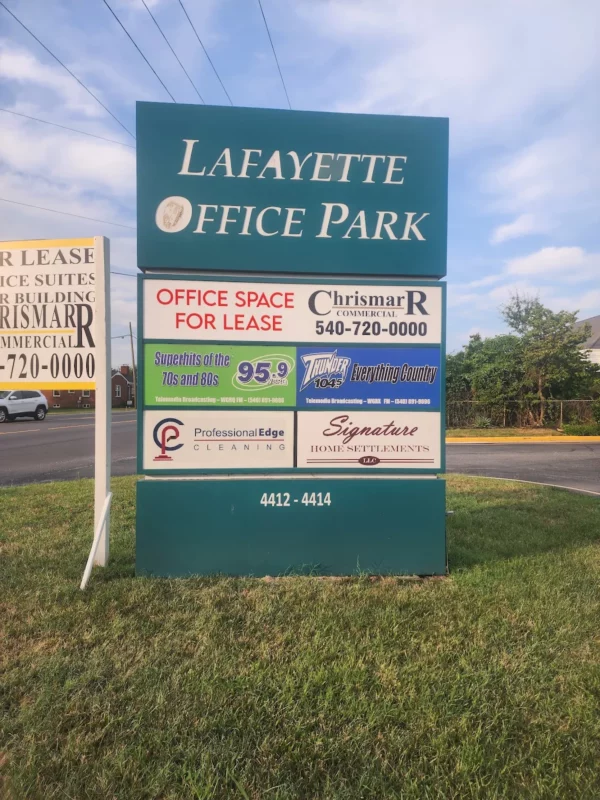 Professional Edge Cleaning’s business sign