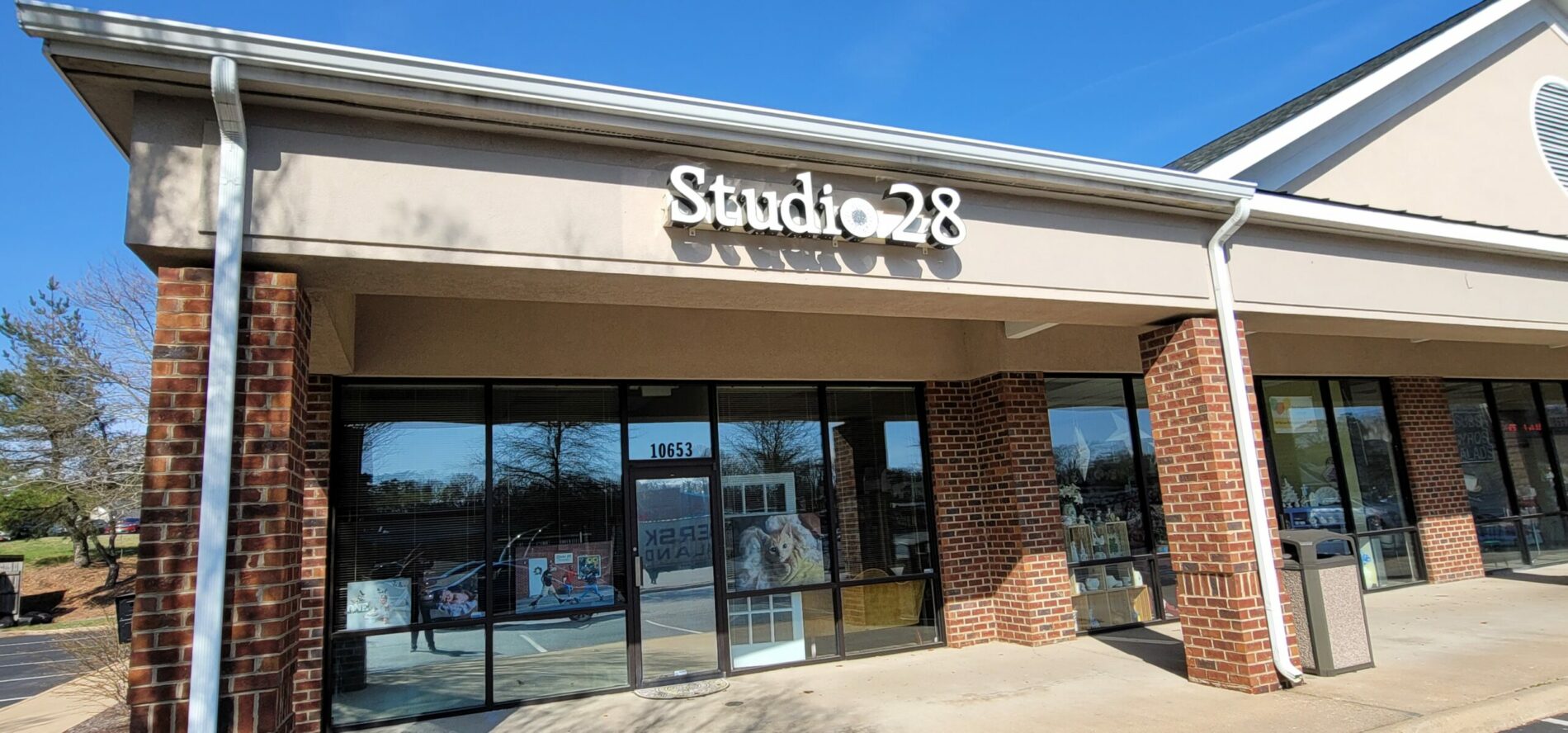 Studio 28 partnered with Distinct Sign Solutions for Building sign in Spotsylvania.